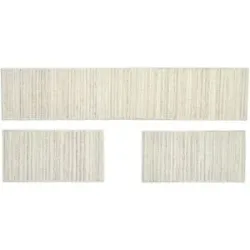 THEKO Wollteppich  Royal Berber ¦ beige ¦ Wolle ¦ Maße (cm): B: 70 H: 1,8