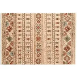THEKO Wollteppich  Saharna ¦ beige ¦ Wolle ¦ Maße (cm): B: 120 H: 1,2