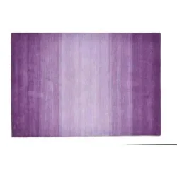 THEKO Wollteppich  Wool Comfort ¦ lila/violett ¦ Wolle ¦ Maße (cm): B: 90 H: 1,4
