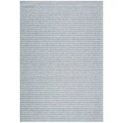 Höffner Webteppich  Brighton ¦ blau ¦ Synthetische Fasern ¦ Maße (cm): B: 160