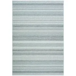 Höffner Webteppich  Newport ¦ blau ¦ Synthetische Fasern ¦ Maße (cm): B: 140