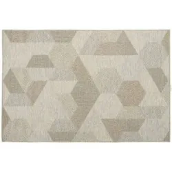 Höffner Outdoor-Teppich  Mariella ¦ beige ¦ Synthetische Fasern ¦ Maße (cm): B: 125