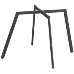 Höffner Gestell  Baldwin ¦ schwarz ¦ Maße (cm): B: 49 H: 40,5 T: 49.0