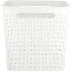 Rotho Aufbewahrungsbox  BRISEN ¦ weiß ¦ Polypropylen ¦ Maße (cm): B: 29 H: 28 T: