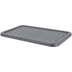Rotho Deckel  COUNTRY ¦ grau ¦ Kunststoff ¦ Maße (cm): B: 18,9 H: 1,3