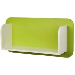 Höffner Regal mit Paneelrückwand  Maddox ¦ weiß ¦ Maße (cm): B: 90 H: 45 T: 25.0