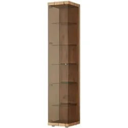 HARTMANN Vitrine  Vela ¦ holzfarben ¦ Maße (cm): B: 39 H: 207 T: 44.0