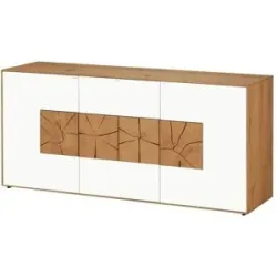 HARTMANN Sideboard  Caya ¦ weiß ¦ Maße (cm): B: 175 H: 81 T: 49.0