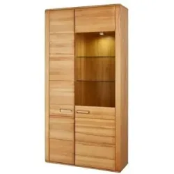 Woodford Vitrine  Dio ¦ holzfarben ¦ Maße (cm): B: 107 H: 209 T: 38.0