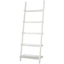 Höffner Leiterregal  Tresa ¦ weiß ¦ Maße (cm): B: 67 H: 191 T: 35.0
