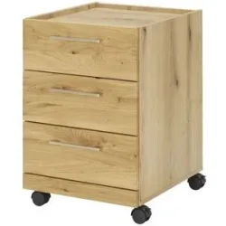 smart Rollcontainer  Oslo ¦ holzfarben ¦ Maße (cm): B: 45 H: 65 T: 55.0