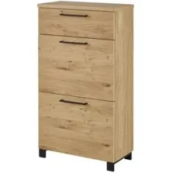 Wohnwert Schuhschrank  Valeo ¦ holzfarben ¦ Maße (cm): B: 61 H: 108 T: 31.0