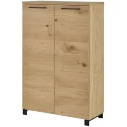 Wohnwert Schuhkommode  Valeo ¦ holzfarben ¦ Maße (cm): B: 84 H: 126 T: 37.0