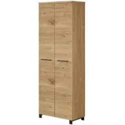 Wohnwert Dielenschrank  Valeo ¦ holzfarben ¦ Maße (cm): B: 71 H: 193 T: 37.0