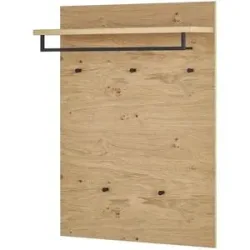 Wohnwert Garderobenpaneel  Valeo ¦ holzfarben ¦ Holzwerkstoff ¦ Maße (cm): B: 80