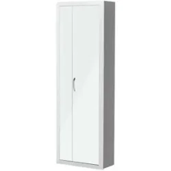 Wohnwert Mehrzweckschrank  Intro ¦ weiß ¦ Maße (cm): B: 66 H: 195 T: 33.0