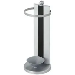 Höffner Schirmständer  Juno ¦ schwarz ¦ Metall ¦ Maße (cm): B: 26 H: 62 T: 26.0