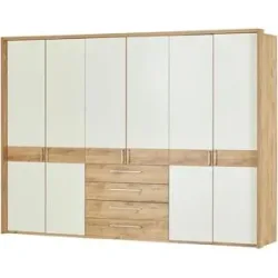 uno Drehtürenschrank  Keva ¦ holzfarben ¦ Maße (cm): B: 306,4 H: 220 T: 65.0