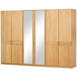 Woodford Drehtürenschrank teilmassiv Morgana ¦ holzfarben ¦ Maße (cm): B: 300 H: