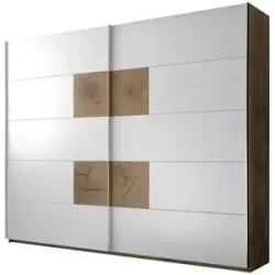 Höffner Schwebetürenschrank  Rugby ¦ holzfarben ¦ Maße (cm): B: 270 H: 225 T: 60.0