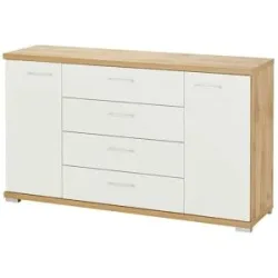 uno Kommode  Keva ¦ weiß ¦ Maße (cm): B: 149 H: 86 T: 42.0