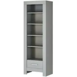pinio Standregal  Smilla ¦ grau ¦ Maße (cm): B: 69,8 H: 204,8 T: 45.0