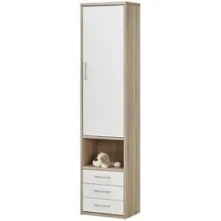 Höffner Element  Arne ¦ holzfarben ¦ Maße (cm): B: 50,5 H: 211 T: 35.5