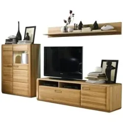 Woodford Wohnwand  Dio ¦ holzfarben ¦ Maße (cm): B: 286 H: 176 T: 51.0