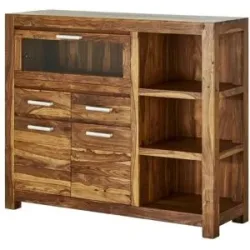 Höffner Highboard  Amarillo ¦ holzfarben ¦ Maße (cm): B: 140 H: 120 T: 45.0