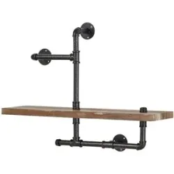 Höffner Wandregal  Casoro ¦ holzfarben ¦ Maße (cm): B: 80 H: 60 T: 20.0
