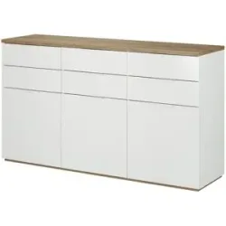 Höffner Kommode  Siena ¦ weiß ¦ Maße (cm): B: 179,2 H: 102,3 T: 50.0