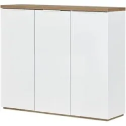 Höffner Kommode  Siena ¦ weiß ¦ Maße (cm): B: 120 H: 102,3 T: 35.0