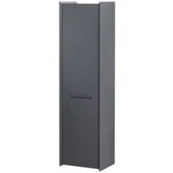 Wohnwert Hängeschrank  Azzura ¦ grau ¦ Maße (cm): B: 45 H: 165 T: 35.0