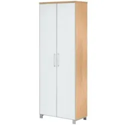 Höffner Dielenschrank  Duna ¦ weiß ¦ Maße (cm): B: 71 H: 193 T: 37.0