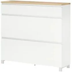 Höffner Schuhschrank  Skala ¦ weiß ¦ Maße (cm): B: 120 H: 108 T: 31.0