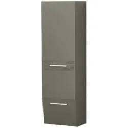 Wohnwert Hängeschrank  Helen ¦ grau ¦ Maße (cm): B: 52 H: 176 T: 36.0