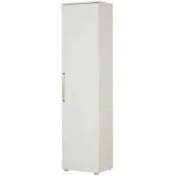 Höffner Garderobenschrank  Paris ¦ weiß ¦ Maße (cm): B: 50,3 H: 201 T: 36.0