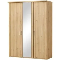 Höffner Drehtürenschrank  Vivia ¦ holzfarben ¦ Maße (cm): B: 150 H: 200,2 T: 58.0