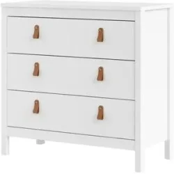 Höffner Kommode  Madron ¦ weiß ¦ Maße (cm): B: 82 H: 80 T: 38.0
