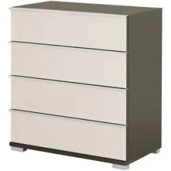 Höffner Schubkastenkommode  Beda ¦ creme ¦ Maße (cm): B: 75 H: 82 T: 42.0