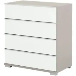 Höffner Schubkastenkommode  Beda ¦ weiß ¦ Maße (cm): B: 75 H: 82 T: 42.0