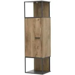 uno Regal  New York ¦ holzfarben ¦ Maße (cm): B: 45 H: 156 T: 38.0