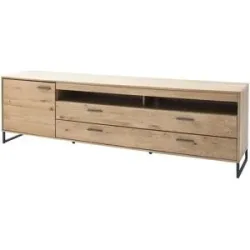 Woodford TV-Element  Oakland ¦ holzfarben ¦ Maße (cm): B: 224 H: 67 T: 50.0