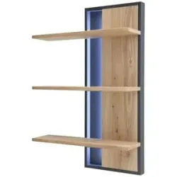 Woodford Wandregal  Oakland ¦ holzfarben ¦ Maße (cm): B: 70 H: 105 T: 24.0