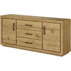 Gray & Jones Sideboard  Black Coast One ¦ holzfarben ¦ Maße (cm): B: 180 H: 80