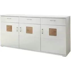 uno Sideboard  Topeka ¦ weiß ¦ Maße (cm): B: 180 H: 91 T: 44.0