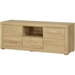 smart Lowboard  Oslo ¦ holzfarben ¦ Maße (cm): B: 131 H: 52 T: 42.0