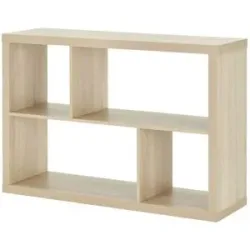smart Raumteiler mit 4 Fächern  Up2U ¦ holzfarben ¦ Maße (cm): B: 114,3 H: 78,5