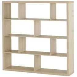 smart Raumteiler mit 10 Fächern  Up2U ¦ holzfarben ¦ Maße (cm): B: 150,1 H: