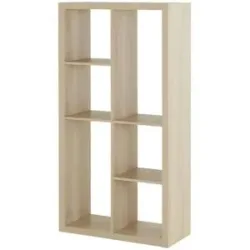 smart Raumteiler mit 6 Fächern  Up2U ¦ holzfarben ¦ Maße (cm): B: 78,5 H: 150,1